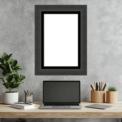 Amanti Art Tuxedo Black Framed Magnetic Dry Erase Board 8 Amanti Art Tuxedo Black Framed Magnetic Dry Erase Board - Image 6