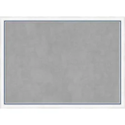 Amanti Art 30"x22" Morgan Framed Magnetic Board in White/Blue -Amanti Art Shop GUEST 3eac105f f90d 47e7 a000 1d469d8936ad