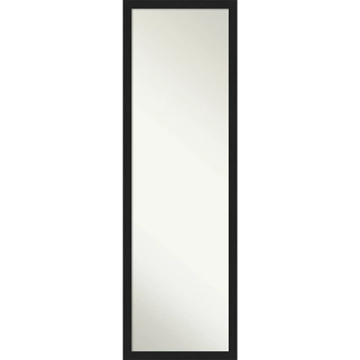 Amanti Art Brace Brushed Framed Full Length On The Door Mirror - Rustic Gray 11 Amanti Art Brace Brushed Framed Full Length On The Door Mirror - Rustic Gray - Image 9