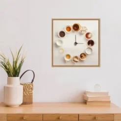 Amanti Art 16x16 It's Always Coffee Time Framed Canvas Wall Art 12 Amanti Art 16x16 It's Always Coffee Time Framed Canvas Wall Art -Amanti Art Shop GUEST 3ef7913f e065 4d2e a839 44c2bcf47461