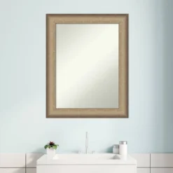 Amanti Art Elegant Brushed Bronze Non-Beveled Bathroom Wall Mirror - 23" x 29" 16 Amanti Art Elegant Brushed Bronze Non-Beveled Bathroom Wall Mirror - 23" x 29" -Amanti Art Shop GUEST 3f10f940 9f49 49f8 98ec cf9c3f36c7a8
