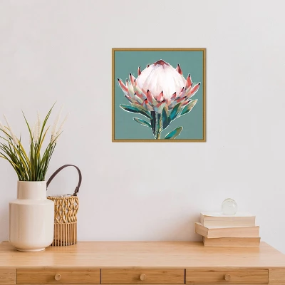 Amanti Art Blooming King Protea by Isabelle Z - 16" x 16" Framed Canvas 5 Amanti Art Blooming King Protea by Isabelle Z - 16" x 16" Framed Canvas - Image 3