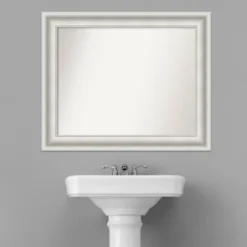 Amanti Art Parlor White Non-Beveled Ornate Bathroom Wall Mirror 16 Amanti Art Parlor White Non-Beveled Ornate Bathroom Wall Mirror -Amanti Art Shop GUEST 3f3dbb1b 7ded 479f bdf7 f11fc8698980