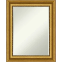 Amanti Art Parlor Black Petite Bevel Bathroom Wall Mirror -Amanti Art Shop GUEST 3f8f9241 79a6 408b 94ac b372ad14b35c