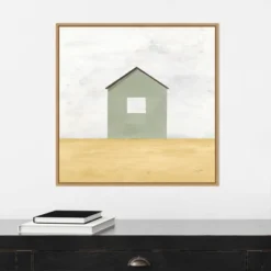 Amanti Art Rural Barn Simplicity II by Courtney Prahl - 22" x 22" Framed Canvas -Amanti Art Shop GUEST 3fcec22a 0c70 47d1 bfb7 662ab9fd135c
