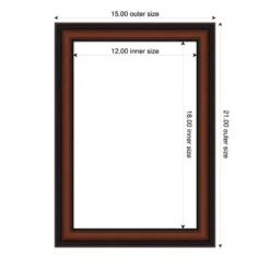 Amanti Art Cyprus Walnut Narrow Framed Magnetic Dry Erase Board 22 Amanti Art Cyprus Walnut Narrow Framed Magnetic Dry Erase Board -Amanti Art Shop GUEST 412d852d 14c0 4040 adb6 aeb8b44867c0