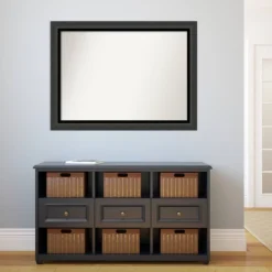 Amanti Art Tuxedo Black 43" x 32" Non-Beveled Bathroom Wall Mirror 13 Amanti Art Tuxedo Black 43" x 32" Non-Beveled Bathroom Wall Mirror -Amanti Art Shop GUEST 4348f917 2a08 47b9 9cc3 2f777476cd7e