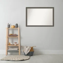 Amanti Art 39" x 27" Domus Wood Bathroom Wall Mirror - Dark Silver 13 Amanti Art 39" x 27" Domus Wood Bathroom Wall Mirror - Dark Silver -Amanti Art Shop GUEST 438ca2b0 5ea5 4e63 a6d0 a5784b44a074
