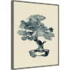 Amanti Art Indigo Bonsai Tree III by Jacob Green - 23" x 28" Framed Canvas Wall Art Gray Wash -Amanti Art Shop GUEST 445e8425 b556 4301 bd33 010df3f05899