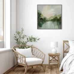 30" X 30" Cool Spring Day By Silvia Vassileva Framed Canvas Wall Art Print - Amanti Art -Amanti Art Shop GUEST 468031f3 7209 4019 9815 0a7a8a72142c