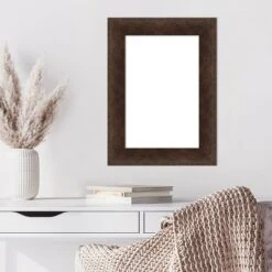 Amanti Art Warm Walnut Framed Magnetic Dry Erase Board -Amanti Art Shop GUEST 474e635d eff7 45ac b731 61a399bbbc27