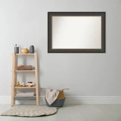 Amanti Art Thomas Black Bronze Bathroom Wall Mirror - 42" x 30" Non-Beveled 16 Amanti Art Thomas Black Bronze Bathroom Wall Mirror - 42" x 30" Non-Beveled -Amanti Art Shop GUEST 4ca5e59a 43b7 4cbc 9108 df8be9a4e508