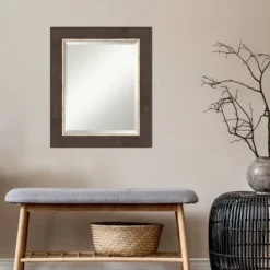 Amanti Art Beveled Lined Bronze Wall Mirror - 21" x 25" 15 Amanti Art Beveled Lined Bronze Wall Mirror - 21" x 25" -Amanti Art Shop GUEST 4e395609 fdce 48f4 abb4 b17104285687