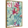 Amanti Art Tropical Flowers I by N.H. Egan Framed Canvas Wall Art (16" x 23") -Amanti Art Shop GUEST 4e8e444b 94c1 41a7 993b ec1aca92af6a