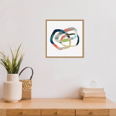 Amanti Art Allied I by PI Gallerie 16" x 16" Framed Canvas Wall Art 5 Amanti Art Allied I by PI Gallerie 16" x 16" Framed Canvas Wall Art - Image 3