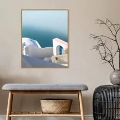 Amanti Art Santorini Greek Architecture II by Sara Zieve Miller Framed Canvas Wall Art (22" x 28") -Amanti Art Shop GUEST 4f518804 7afc 4cf2 b171 cecf775e3754