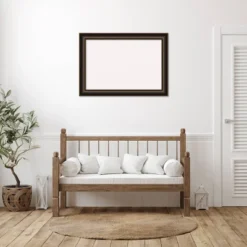 Amanti Art 42" x 30" Villa Wood Framed White Cork Board - Oil Rubbed Bronze -Amanti Art Shop GUEST 4f979937 2510 4ef9 b7eb da45157da9f8