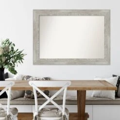 Amanti Art Dove Gray Wash Wall Mirror - 42" x 30" Rustic Non-Beveled Frame 14 Amanti Art Dove Gray Wash Wall Mirror - 42" x 30" Rustic Non-Beveled Frame -Amanti Art Shop GUEST 4fc3badf b15c 4fd3 b806 7646d1a6fe5d