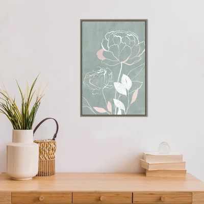 16" X 23" Roseland II By Isabelle Z Framed Canvas Wall Art - Amanti Art 5 16" X 23" Roseland II By Isabelle Z Framed Canvas Wall Art - Amanti Art - Image 3