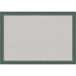 39"x27" Upcycled Wood Frame Gray Cork Board Teal - Amanti Art -Amanti Art Shop GUEST 4fddac7a 7f77 4395 9f0a 5f3d377cf97a