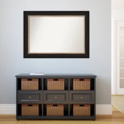 Amanti Art Vogue Black & Gold Scoop Non-Beveled Bathroom Wall Mirror - 43" x 31" 13 Amanti Art Vogue Black & Gold Scoop Non-Beveled Bathroom Wall Mirror - 43" x 31" -Amanti Art Shop GUEST 4feb53f1 3f70 4d04 bf40 0a98e2921f5b