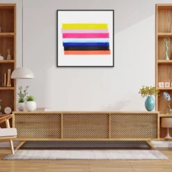 Amanti Art "Linear Illusions III" by Christine Essue - 30" x 30" Framed Canvas Wall Art -Amanti Art Shop GUEST 50d40ad1 00b9 4649 933a fa6d80d48004