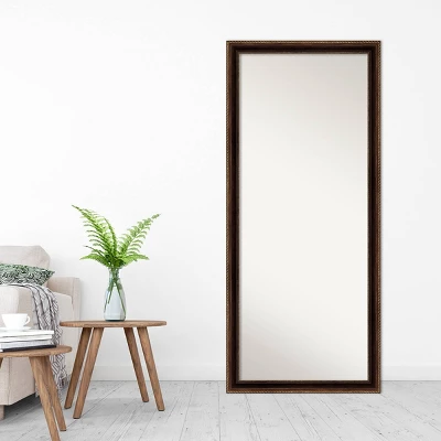 Amanti Art Corded Bronze Full Length Floor & Leaner Mirror - 28" x 64" 9 Amanti Art Corded Bronze Full Length Floor & Leaner Mirror - 28" x 64" - Image 7