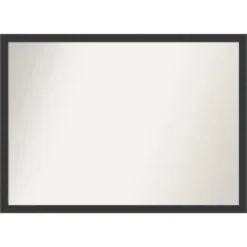 Amanti Art Mezzanotte Black Non-Beveled Wood Bathroom Wall Mirror 27 Amanti Art Mezzanotte Black Non-Beveled Wood Bathroom Wall Mirror -Amanti Art Shop GUEST 531efb28 4408 44f4 aeef 0b47c5d2f4f7