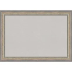 Amanti Art Fleur Champagne Silver Framed Gray Cork Bulletin Board, 41" x 29" 21 Amanti Art Fleur Champagne Silver Framed Gray Cork Bulletin Board, 41" x 29" -Amanti Art Shop GUEST 537abe1b de0b 41ff b565 6d2cd348d627