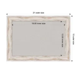 Amanti Art Alexandria White Wash Narrow Wood Framed Corkboard -Amanti Art Shop GUEST 542bee0b b1e9 474a 9d4d 2dea545085aa