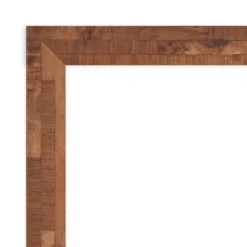 Amanti Art Fresco Light Pecan Wood Bathroom Wall Mirror - 21" x 27" -Amanti Art Shop GUEST 542ff4b3 cc79 4b75 b796 759860c77dc8 4