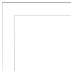 28" X 64" Wedge Framed Full Length Floor/Leaner Mirror White - Amanti Art -Amanti Art Shop GUEST 550e039c 3e60 4819 91fb 19db9f446968