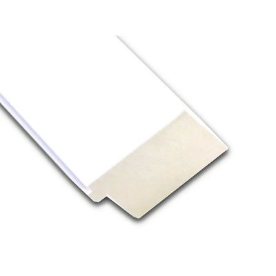 Amanti Art Corvino White Wood Full Length On-The-Door Mirror - 19" x 53" 3 Amanti Art Corvino White Wood Full Length On-The-Door Mirror - 19" x 53"