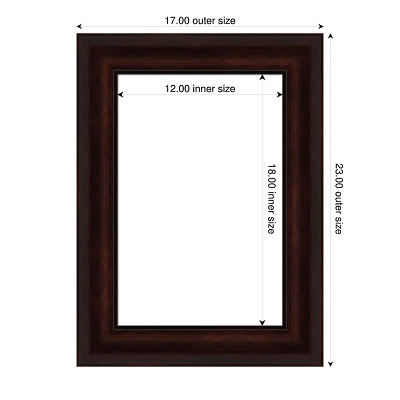 Amanti Art Coffee Bean Brown Framed Magnetic Dry Erase Board 6 Amanti Art Coffee Bean Brown Framed Magnetic Dry Erase Board - Image 4