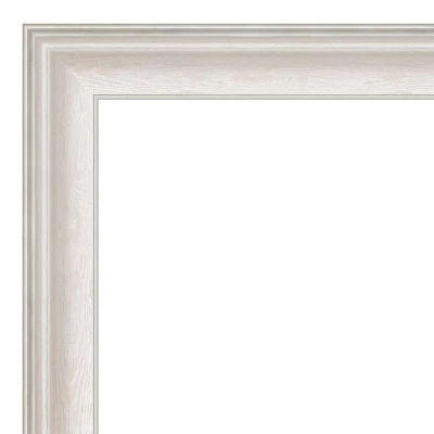 Amanti Art Trio White Wash Silver Bathroom Wall Mirror, 23" x 29" 4 Amanti Art Trio White Wash Silver Bathroom Wall Mirror, 23" x 29" - Image 2