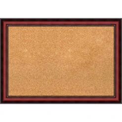 Amanti Art Rubino Cherry Scoop Wood Framed Corkboard, Natural Cork 19 Amanti Art Rubino Cherry Scoop Wood Framed Corkboard, Natural Cork -Amanti Art Shop GUEST 57f27e55 3bdd 4065 b417 c928d9125ef5