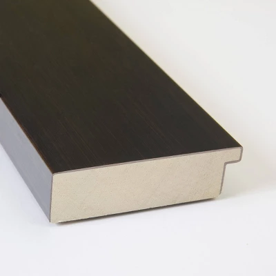 32" X 32" Non-Beveled Portico Espresso Wood Wall Mirror - Amanti Art 3 32" X 32" Non-Beveled Portico Espresso Wood Wall Mirror - Amanti Art