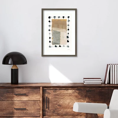 Amanti Art Neutral Collage II by Laura Horn - 19" x 25" Wood Framed Wall Art Print 6 Amanti Art Neutral Collage II by Laura Horn - 19" x 25" Wood Framed Wall Art Print - Image 4