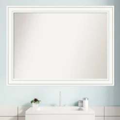 Amanti Art 43" x 32" Craftsman Wood Bathroom Wall Mirror in White 16 Amanti Art 43" x 32" Craftsman Wood Bathroom Wall Mirror in White -Amanti Art Shop GUEST 5d290492 c2e7 47fd a665 d448bd2d5e08