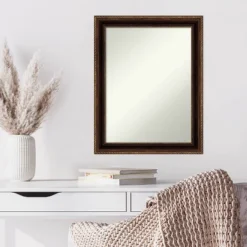 Amanti Art Corded Bronze Wall Mirror - 22" x 28" Non-Beveled Decorative Mirror -Amanti Art Shop GUEST 5d9ea0be bcd6 4903 9d3b c901289e9a92