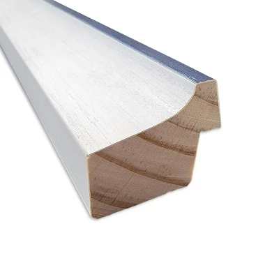 Amanti Art Morgan Wood Framed Black Cork Board (32" x 14") - White & Blue 3 Amanti Art Morgan Wood Framed Black Cork Board (32" x 14") - White & Blue