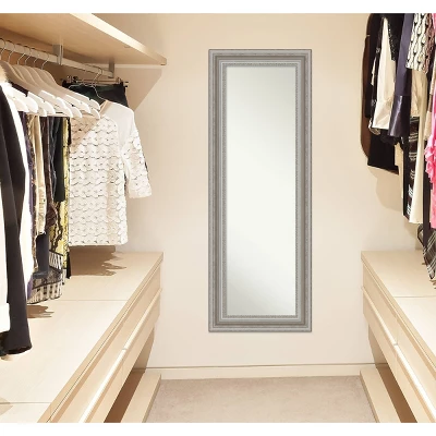 20" X 54" Parlor Framed Full Length On The Door Mirror - Amanti Art 6 20" X 54" Parlor Framed Full Length On The Door Mirror - Amanti Art - Image 4