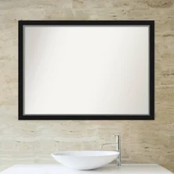 Amanti Art 41" x 30" Eva Black Silver Narrow Bathroom Wall Mirror 14 Amanti Art 41" x 30" Eva Black Silver Narrow Bathroom Wall Mirror -Amanti Art Shop GUEST 5ef3c578 970d 4352 a98c 40474735cf85