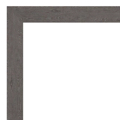 Amanti Art Rustic Plank Gray Wall Mirror (34" x 28") - Hand-Assembled Woodgrain Frame 4 Amanti Art Rustic Plank Gray Wall Mirror (34" x 28") - Hand-Assembled Woodgrain Frame - Image 2