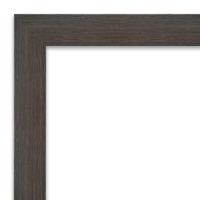 Amanti Art Hardwood Narrow Petite Bevel Wood Bathroom Wall Mirror 3 Amanti Art Hardwood Narrow Petite Bevel Wood Bathroom Wall Mirror