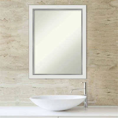 Amanti Art Eva Narrow Gold Bathroom Wall Mirror - 21" x 27" 6 Amanti Art Eva Narrow Gold Bathroom Wall Mirror - 21" x 27" - Image 4