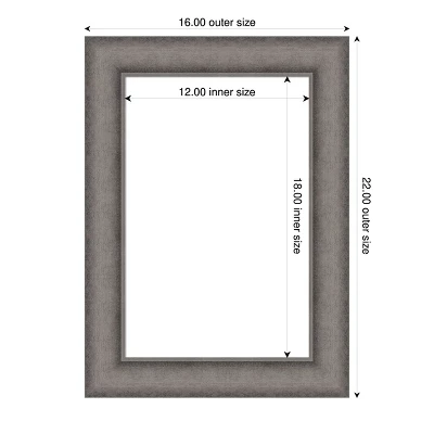 Amanti Art Burnished Concrete Framed Magnetic Dry Erase Board 6 Amanti Art Burnished Concrete Framed Magnetic Dry Erase Board - Image 4