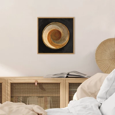 Amanti Art Woven Beauty I On Black By Albena Hristova Framed Canvas Wall Art - 16" x 16" 6 Amanti Art Woven Beauty I On Black By Albena Hristova Framed Canvas Wall Art - 16" x 16" - Image 4