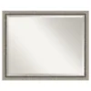 Amanti Art Bel Volto Silver Beveled Framed Wall Mirror, 31" x 25" -Amanti Art Shop GUEST 60d015be b044 4996 bf0b a579eb172898