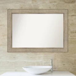 Amanti Art Trellis Silver Wood Bathroom Wall Mirror - 42" x 30" 13 Amanti Art Trellis Silver Wood Bathroom Wall Mirror - 42" x 30" -Amanti Art Shop GUEST 61a5442e 98dd 4e74 8a29 d1a395f8a72e